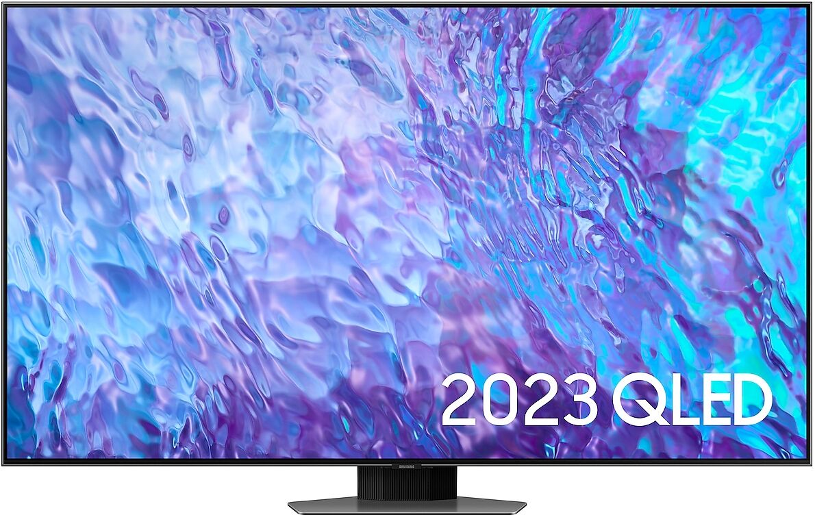 Samsung 2023 65” Q80C QLED 4K HDR Smart TV in Grey (QE65Q80CATXXU)