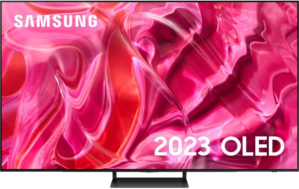 55" SAMSUNG QE55S90CATXXU  Smart 4K Ultra HD HDR OLED TV with Bixby & Amazon Alexa, Black