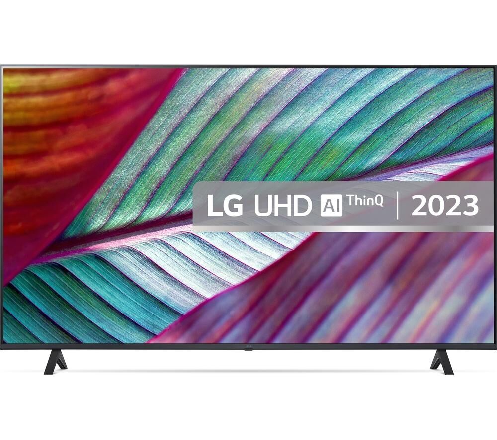 50" LG 50UR78006LK  Smart 4K Ultra HD HDR LED TV, Silver/Grey