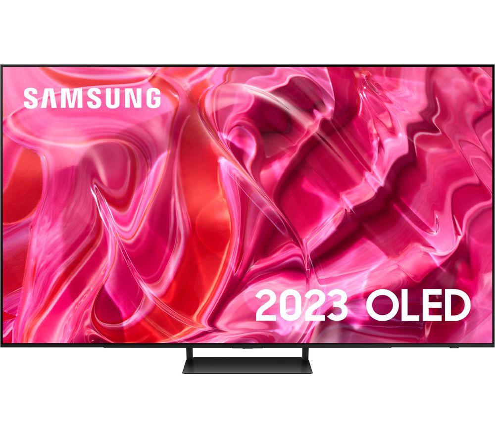 77" SAMSUNG QE77S90CATXXU  Smart 4K Ultra HD HDR OLED TV with Bixby & Amazon Alexa, Black