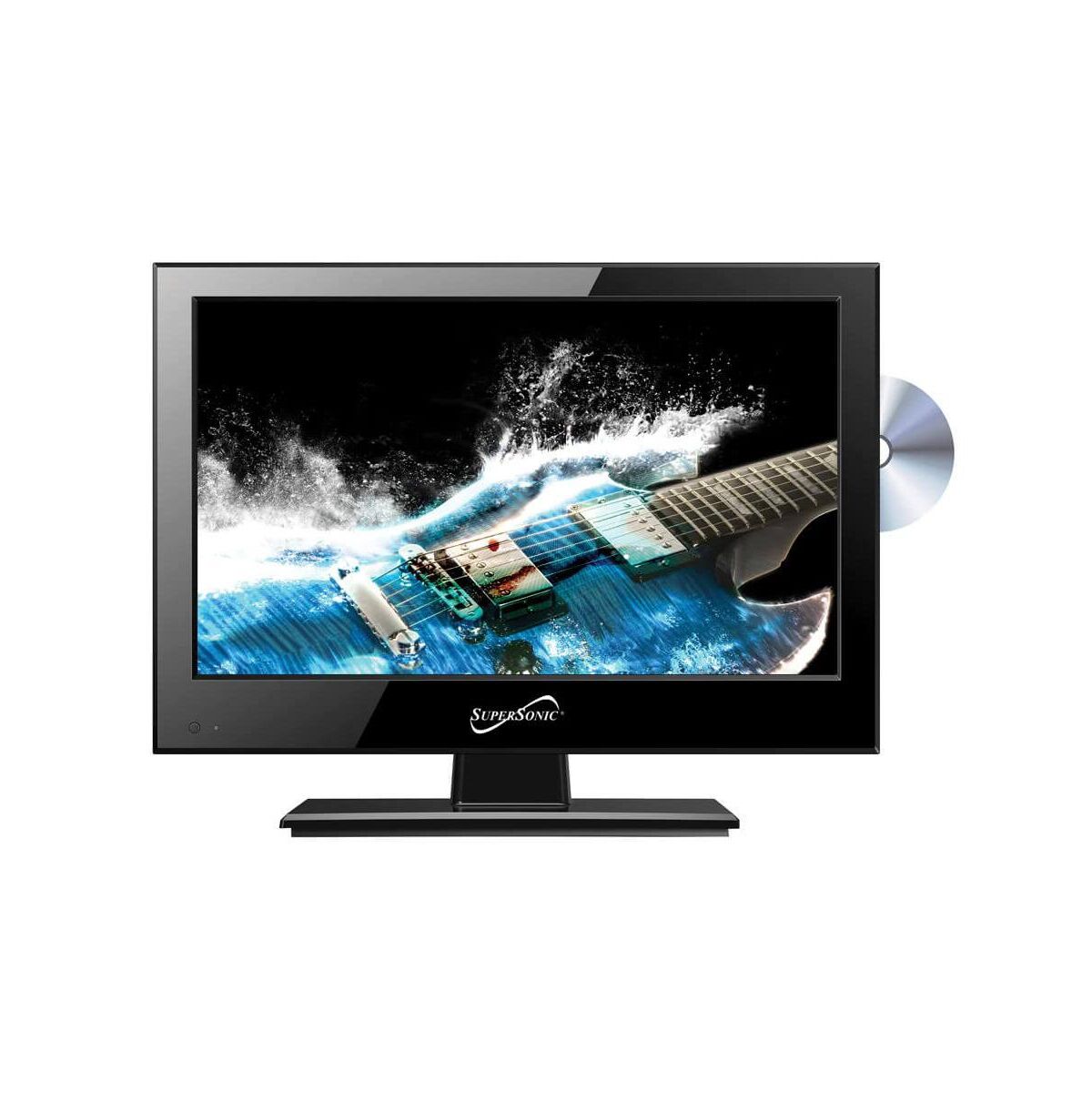 Supersonic 13.3 inch 720p Led Hd Tv with Dvd Player - Black