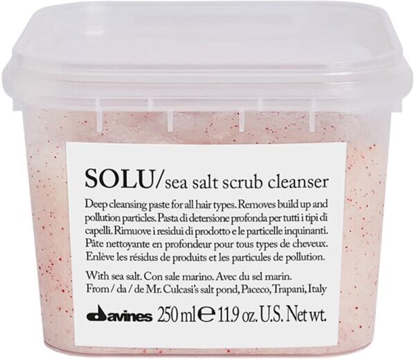 Davines Essential Hair Care Solu Sea Salt Scrub Cleanser 75 ml Kopfha