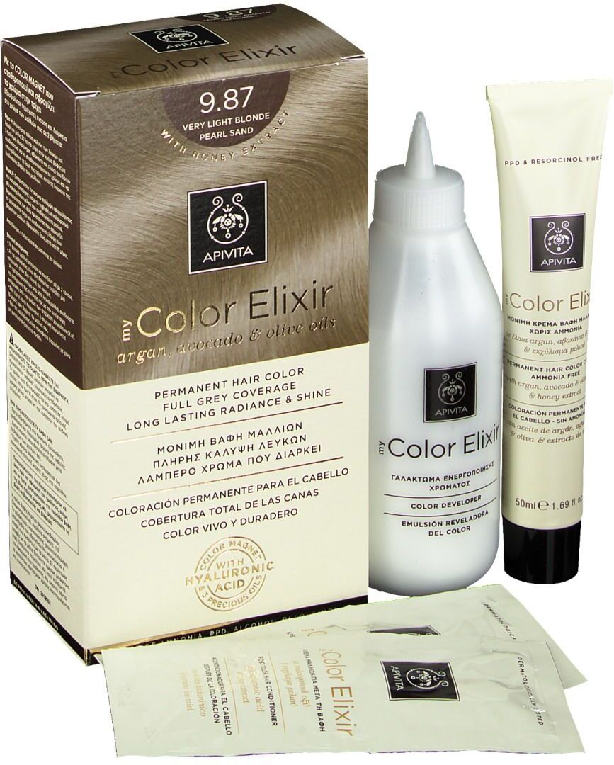 Apivita My Color Elixir 9.87 Sehr hellblondes Perlsand