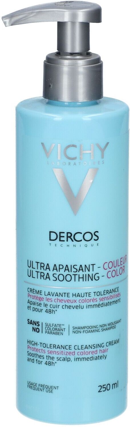 VICHY Dercos Technique Crème Lavante Ultraapaisante Couleur, Crème capillaire lavante ultraapais