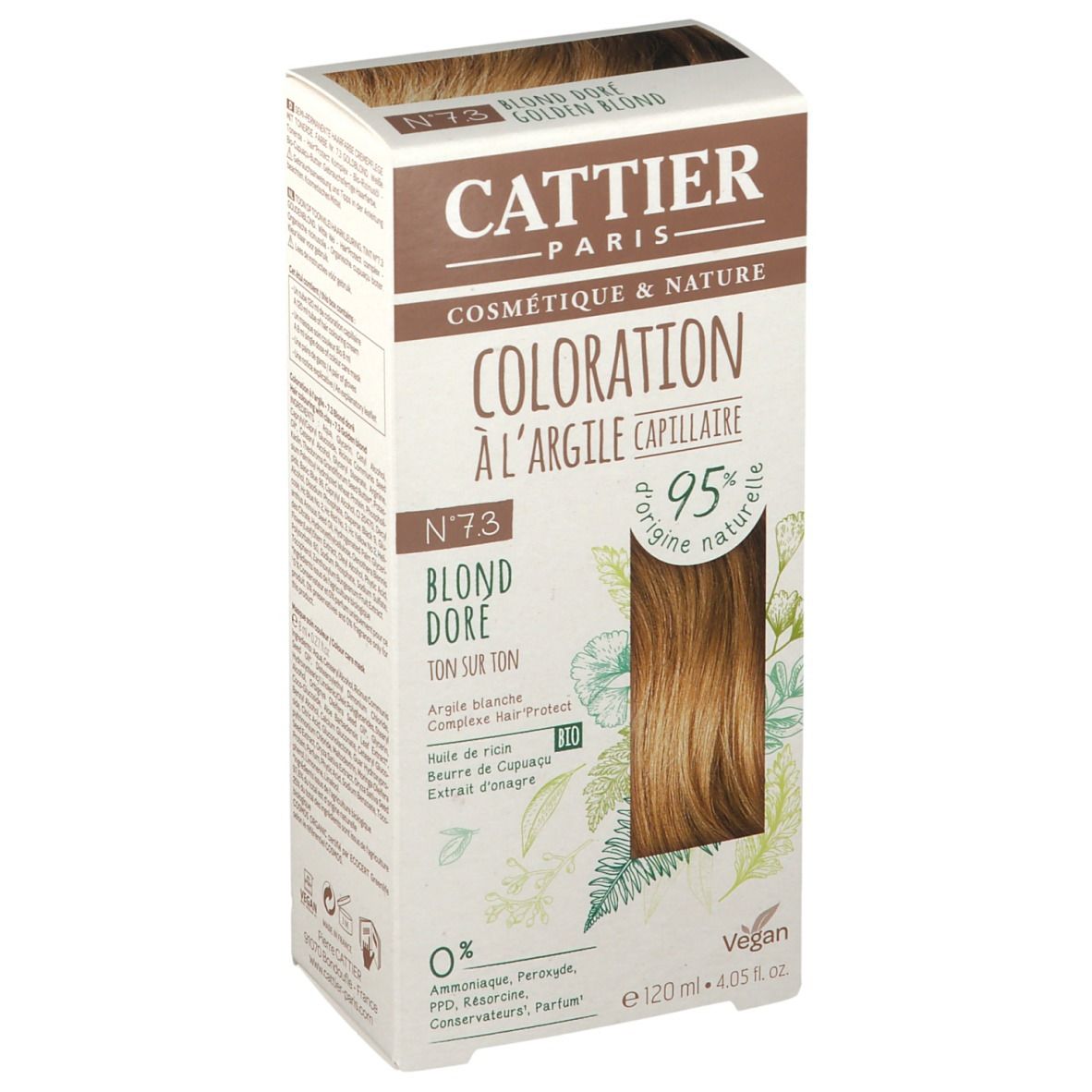 CATTIER DISLAB Cattier Haarfarbe No. 7.3 Goldblond