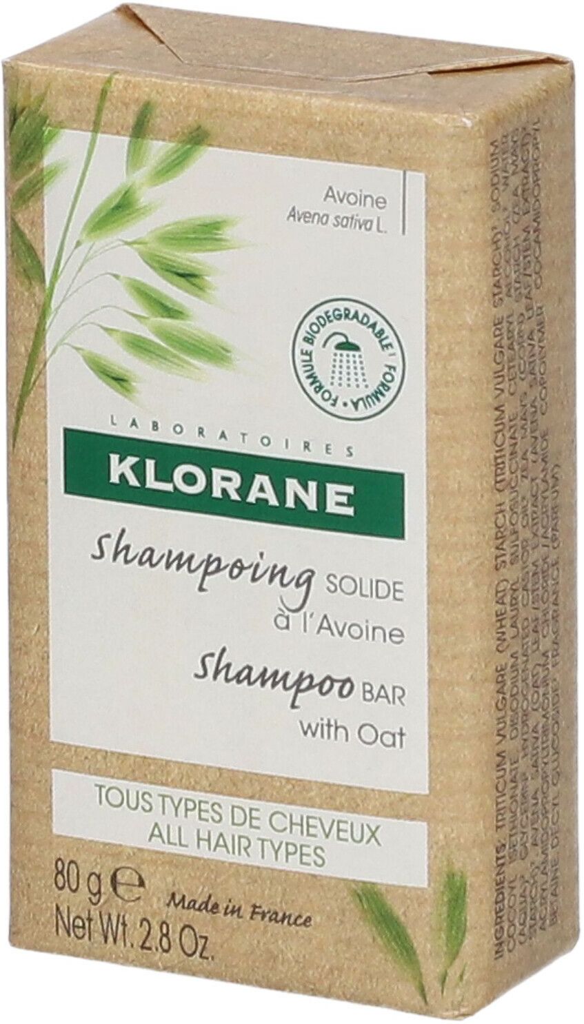 Klorane Festes Shampoo mit Hafermilch