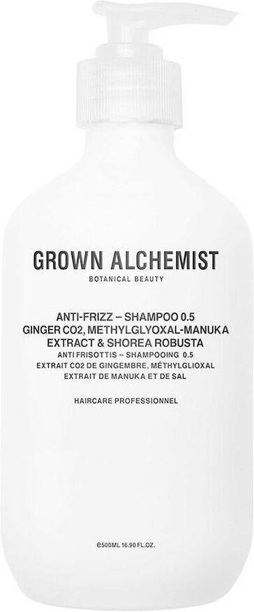 Grown Alchemist Anti-Frizz Shampoo 0.5 Ginger CO2, Methylglyoxal-Manuka Extract, Shorea Robusta 500.0 ml