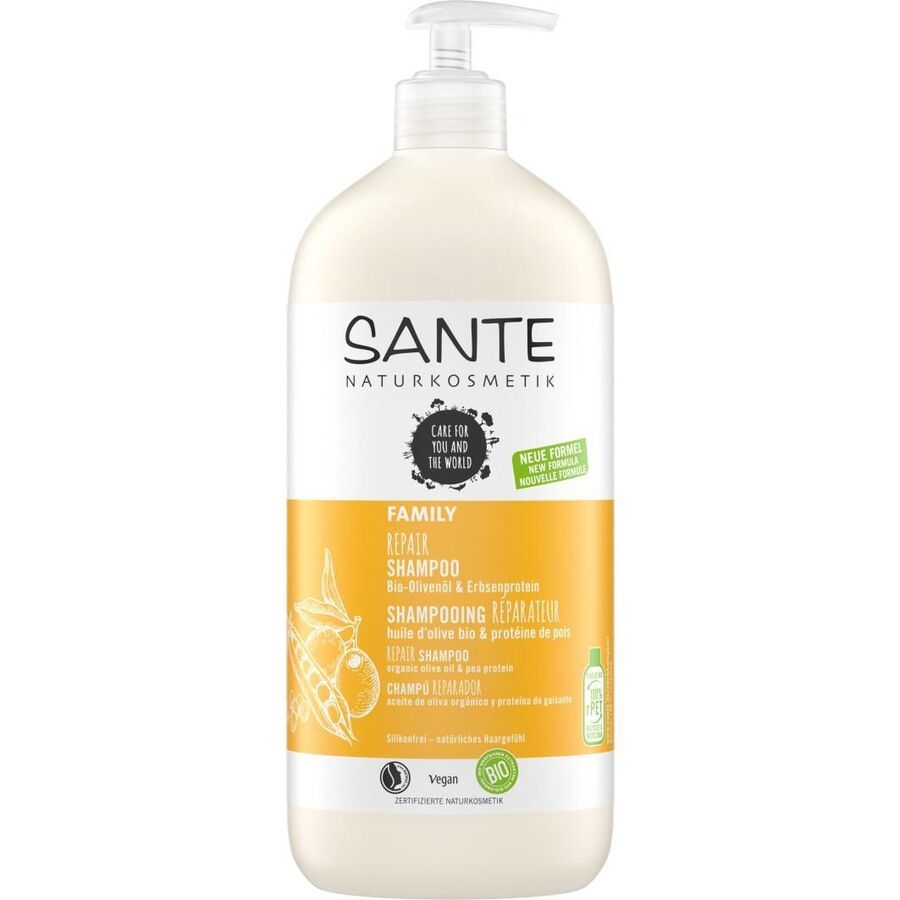Sante Family Repair Shampoo Bio-Olivenöl & Erbsenprotein 950.0 ml