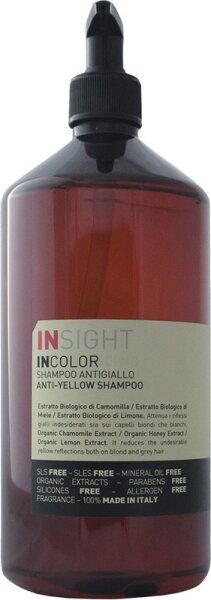 Insight Anti-Yellow Shampoo 900 ml