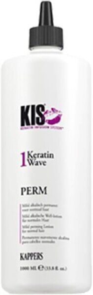 Kappers KIS Kappers Perm Keratin Wave 1 - normales Haar 1000 ml Dauerwellenbe