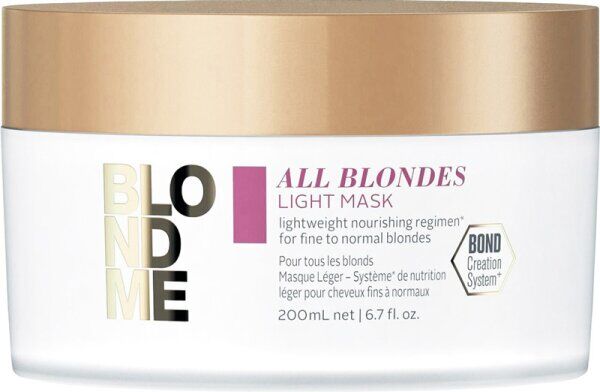 Schwarzkopf Professional BlondMe All Blondes Light Mask 200 ml Haarma