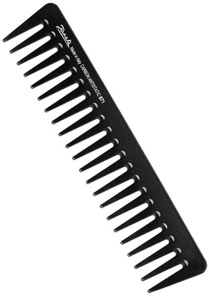 J&auml;neke Jäneke Carbon Kamm 55871 Styler, Länge 7,5'' (19 cm)