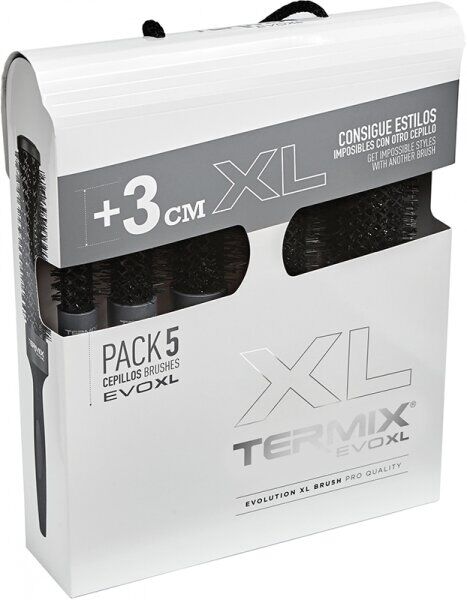 Termix EVO XL 5-er Packung Bürstenset