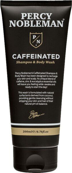 Percy Nobleman Caffeinated Shampoo & Body Wash 200 ml Duschgel