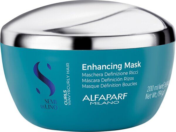 Alfaparf Milano Semi di Lino Curls Enhancing Mask 200 ml Haarmaske