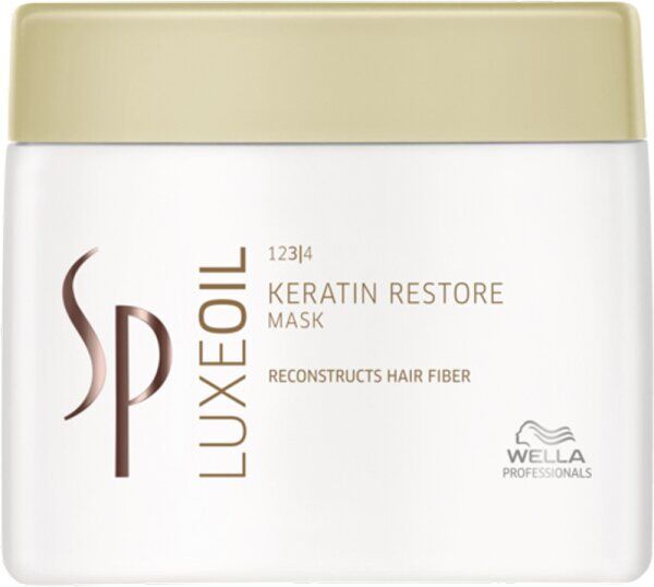 Wella SP System Professional LuxeOil Keratin Restore Mask 400 ml Haar