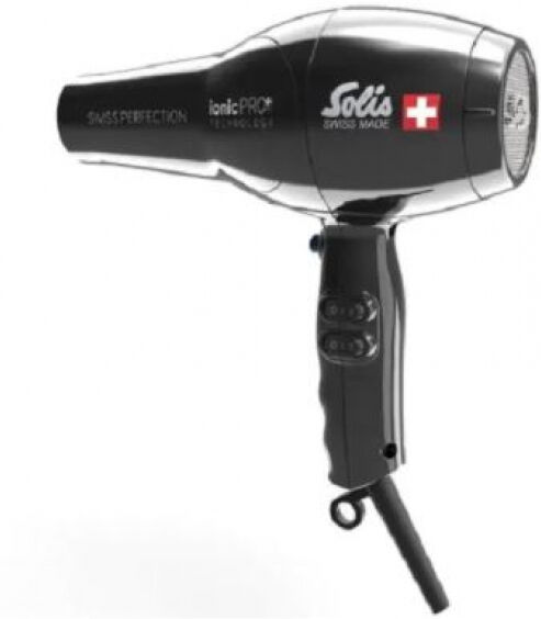 Solis Swiss Perfection 360 Grad ionicPRO - Haaatrockner - Schwarz