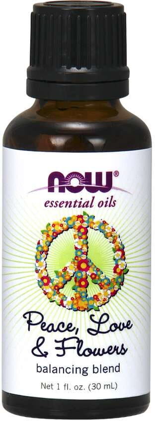 NOW FOODS Peace, Love & Flowers Oil Blend 30 ml NOW FOODS