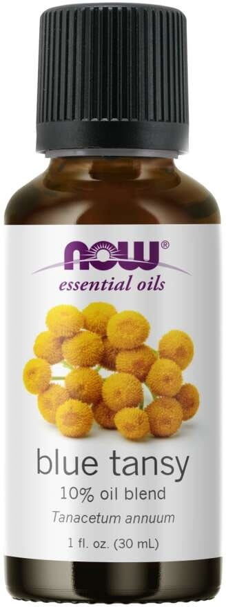 NOW FOODS Olejek Jojoba + olejek z Wrotyczu eteryczny Blue Tansy Oil Blend 30 ml NOW FOODS Essential Oils