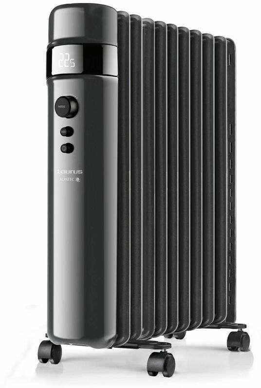 TAURUS ALPATEC radiateur à bain d'huile 2500w noir - agadir 2500 - Taurus Alpatec