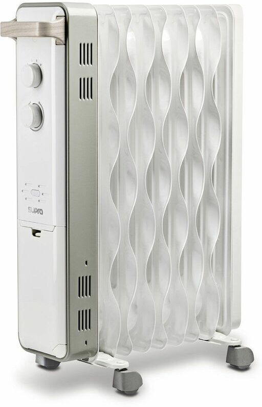 SUPRA radiateur à bain d'huile 2500w blanc - oasis2503 - Supra