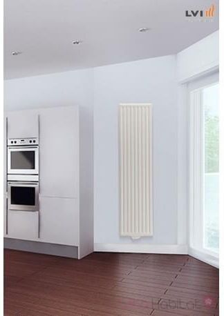 LVI Radiateur LVI - YALI GV - 1500W FLUIDE - Vertical (haut.1950) 5119150