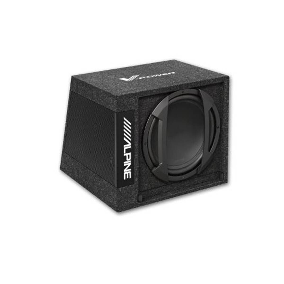 Alpine Subwoofer para coche  amplificado en cajón de 12'' swd-355