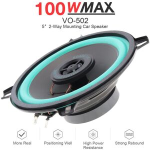 epath 1pcs 5 Inch 100W Car HiFi Coaxial Speaker Vehicle Door Auto Audio Music Stereo Full Range Frequency