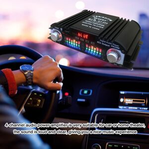 Comprar AMPLIFICADOR DE POTENCIA DE Audio estéreo S-299 Mini 4,1 BT,  amplificador de Audio portátil para coche y hogar de doble uso, 4x40W,  Control remoto