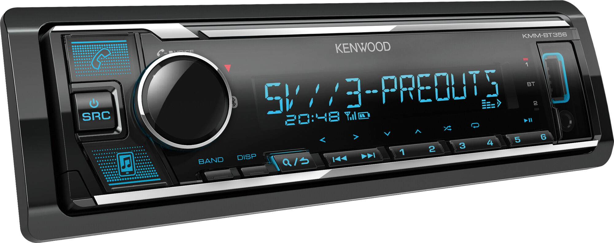 Kenwood KMM-BT356 autosoitin