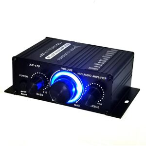 XS AK170 Mini Audio Amplifier 40W 12V Speaker PC Car Vehicle Powerful Sound Amp Home Stereo Amplifier 2