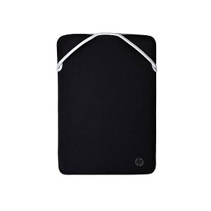 HP Laptophülle Protective Reversible Kunstfaser schwarz/silber bis 35,8 cm (14,1 Zoll)