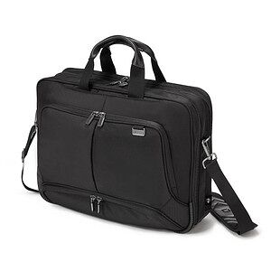 DICOTA Laptoptasche Eco Top Traveller PRO Kunstfaser schwarz D30845-RPET bis 44,0 cm (17,3 Zoll)