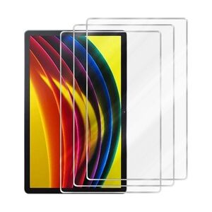 Cadorabo 3x Panzer Folie für Lenovo Tab P11 (11 Zoll) in Transparent Tablet Schutzfolie Tempered Display-Schutzglas