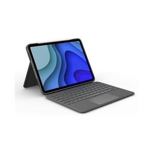 Logitech Folio Touch Grau Smart Connector QWERTZ Deutsch