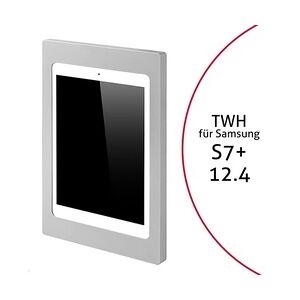 TabLines TWH038S Tablet Wandhalterung für Samsung Tab S7+ 12.4, silber