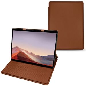 Noreve Lederschutzhülle Microsoft Surface Pro X Évolution Marron PU