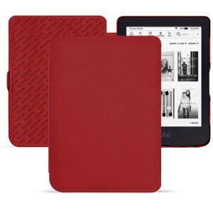 Noreve Lederschutzhülle Kobo Clara 2E Évolution Rouge PU