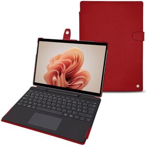 Noreve Lederschutzhülle Microsoft Surface Pro 9 Perpétuelle Rouge