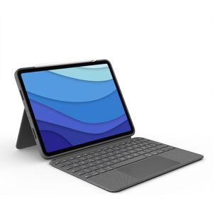 Logitech Combo Touch Tastaturcase Trackpad für iPad Pro 12,9“ (5./6. Gen) Grau