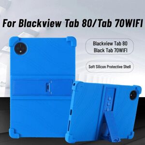 Szqcyp Für Blackview Tab 80 Tablet 10,1 Zoll Für Tab 10 Wifi Stoßfeste Airbags Weiches Silikon Verstellbarer Ständer Präzise Ausschnitte Abdeckung