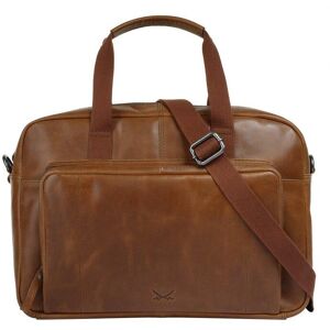 Sansibar Aktentasche Damen Leder, cognac