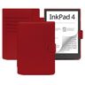 Noreve Lederschutzhülle PocketBook InkPad 4 Évolution Rouge PU