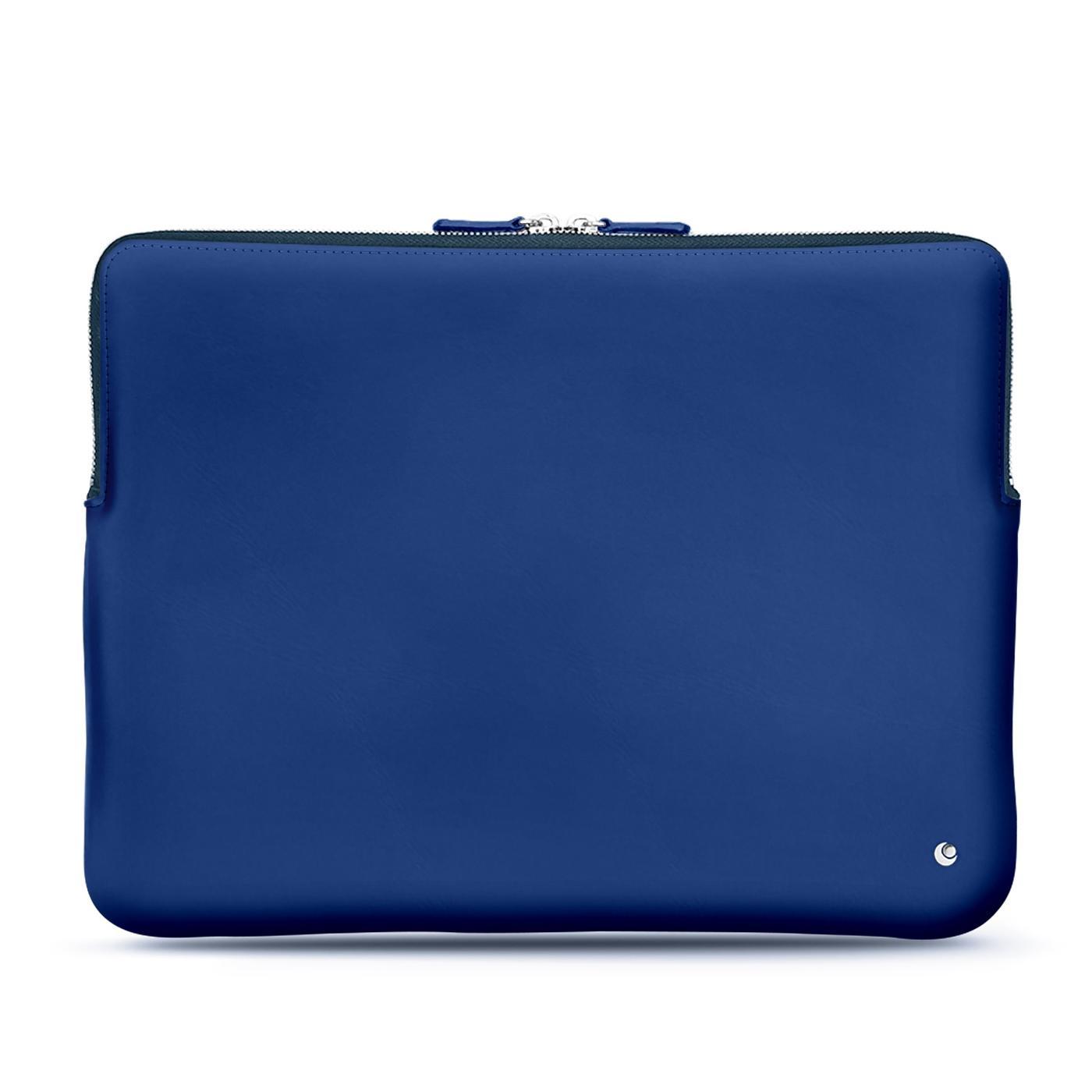 Noreve Schitzhülle aus Leder für MacBook 15' Perpétuelle Bleu océan