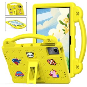 My Store For Lenovo Tab M11 / Xiaoxin Pad 2024 Handle Kickstand Children EVA Shockproof Tablet Case(Yellow)