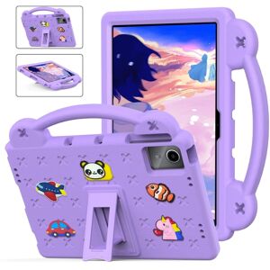 My Store For Lenovo Tab M11 / Xiaoxin Pad 2024 Handle Kickstand Children EVA Shockproof Tablet Case(Light Purple)