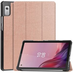 SKALO Lenovo Tab M9 Trifold Flip Cover - Rosa guld