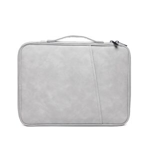 INF Laptop taske sleeve til 12,9-13 tommer bærbar PU læder vandtæt støvtæt