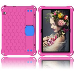 Generic Huawei MediaPad T5 honeycomb skin-etui - Rose / Blå