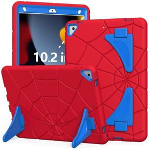 SKALO iPad 10.2 Spindelvæv til børneskaller - Rød-Blå